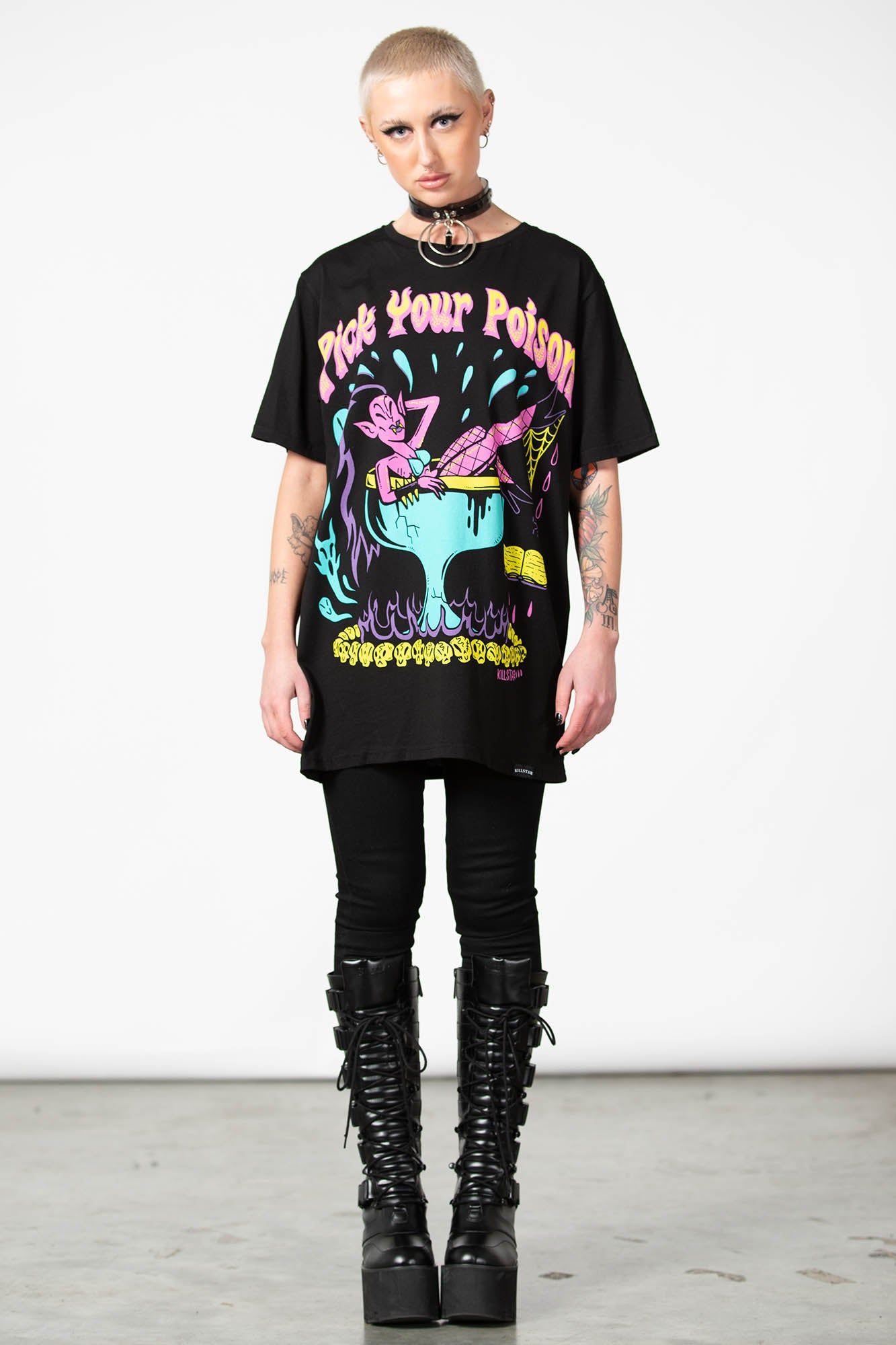 Pick Your Poison T-Shirt sold by Killstar product image thumbnail 3