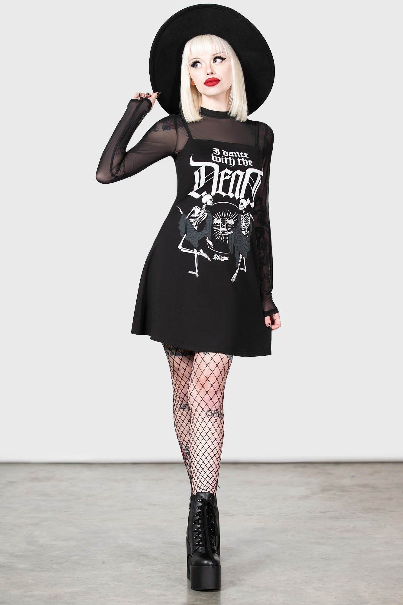 Deathdanse Two-Piece Dress Resurrect sold by Killstar product image thumbnail 3