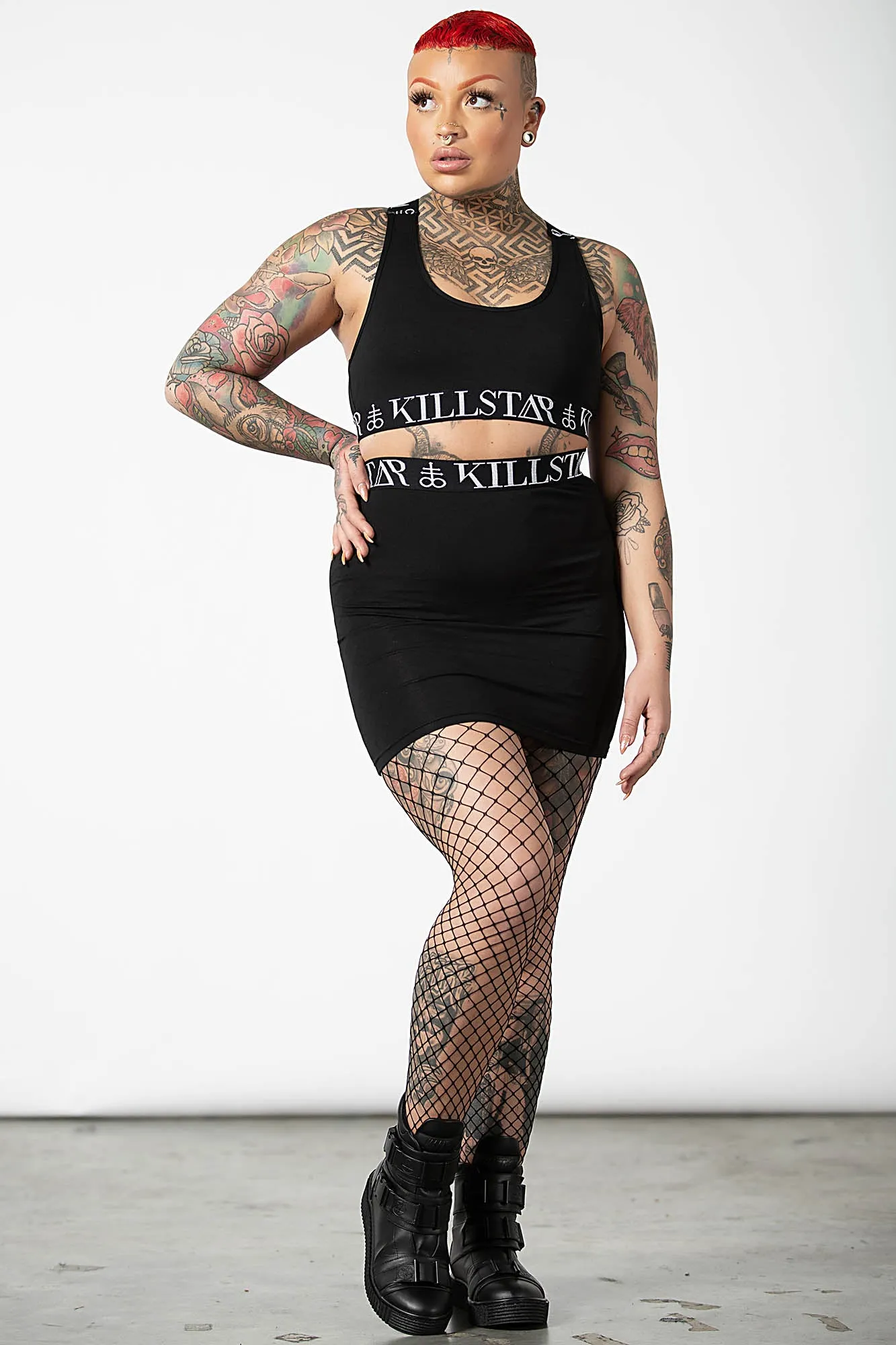 Prime Time Mini Skirt sold by Killstar product image thumbnail 2