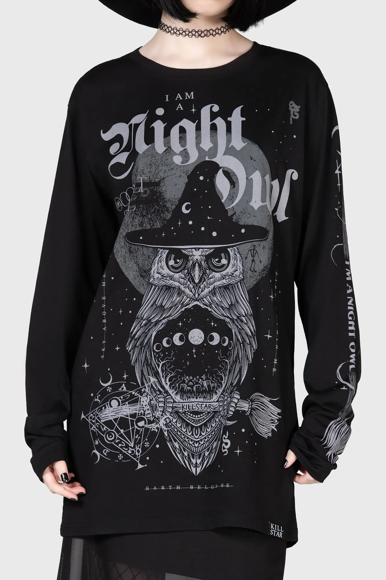 Occult Soul Long Sleeve Top sold by Killstar