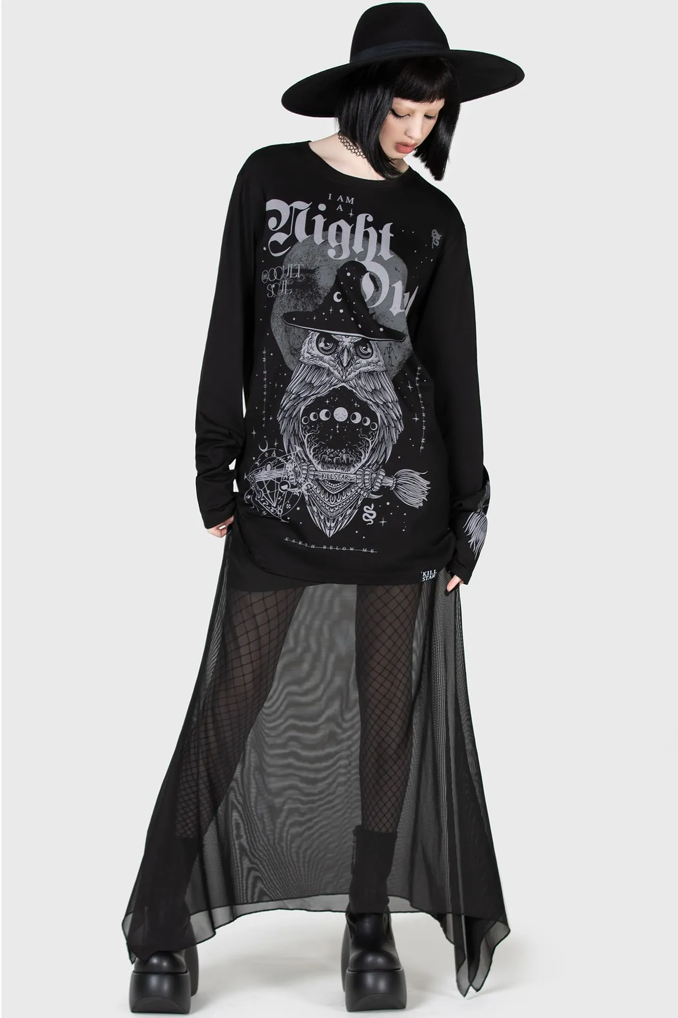 Occult Soul Long Sleeve Top sold by Killstar product image thumbnail 2