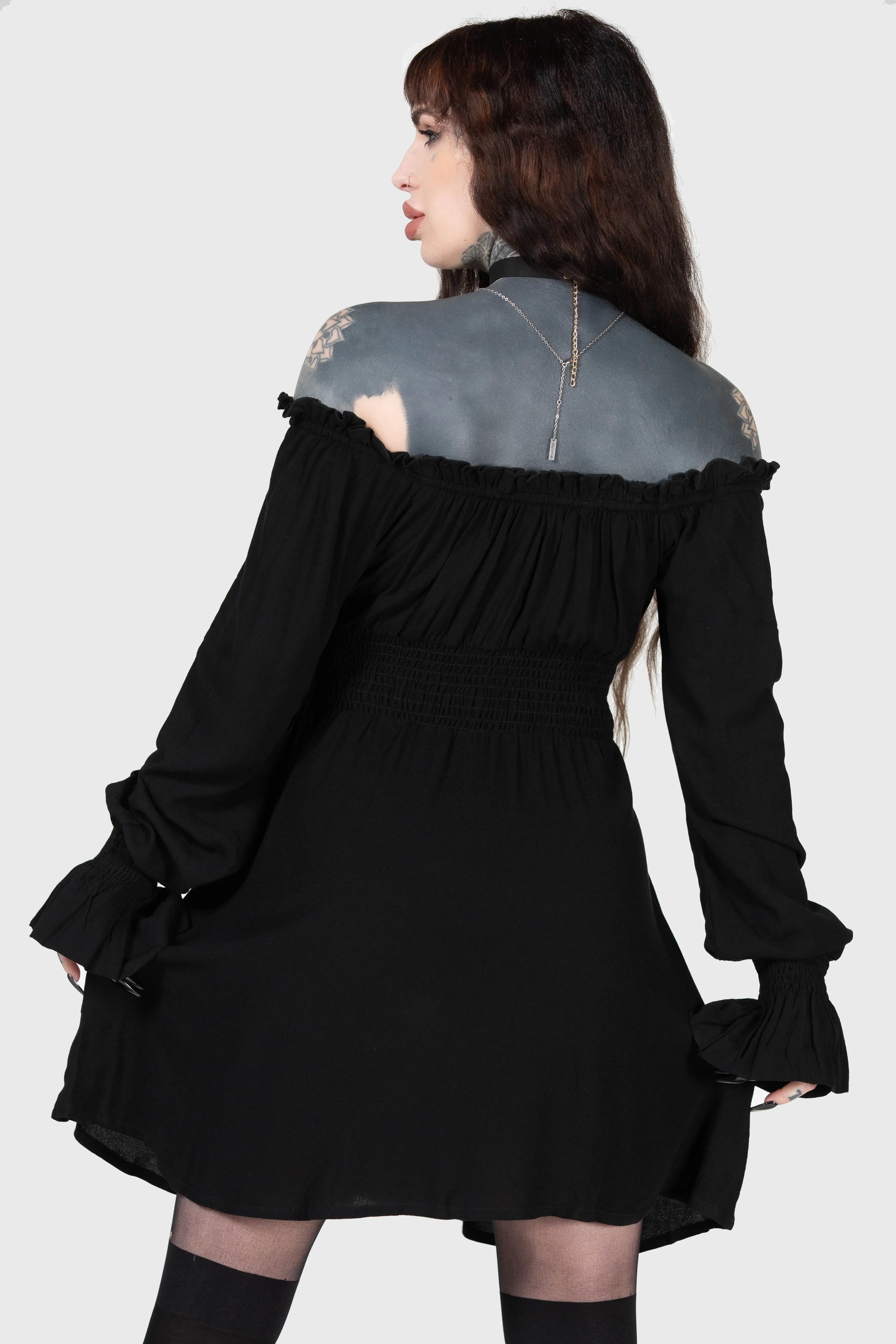 Jocasta Mini Dress sold by Killstar product image thumbnail 2