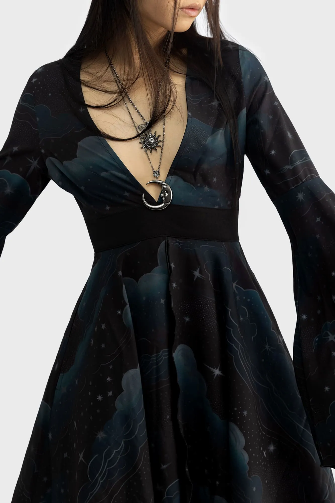 Dreamanicon Midi Dress sold by Killstar product image thumbnail 4