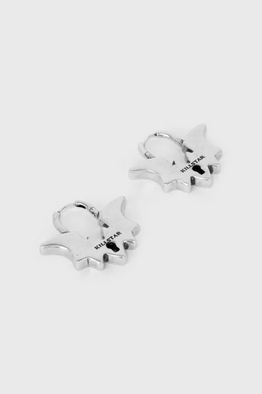 Vesper Lock Earrings sold by Killstar