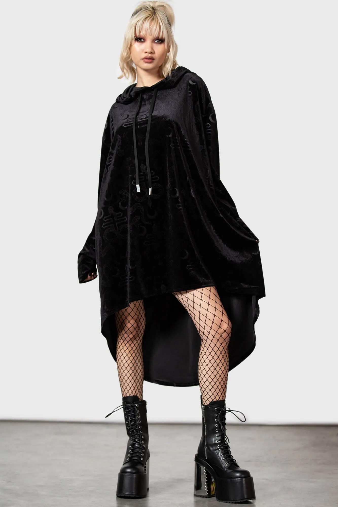 Wyvern Hoodie sold by Killstar product image thumbnail 5