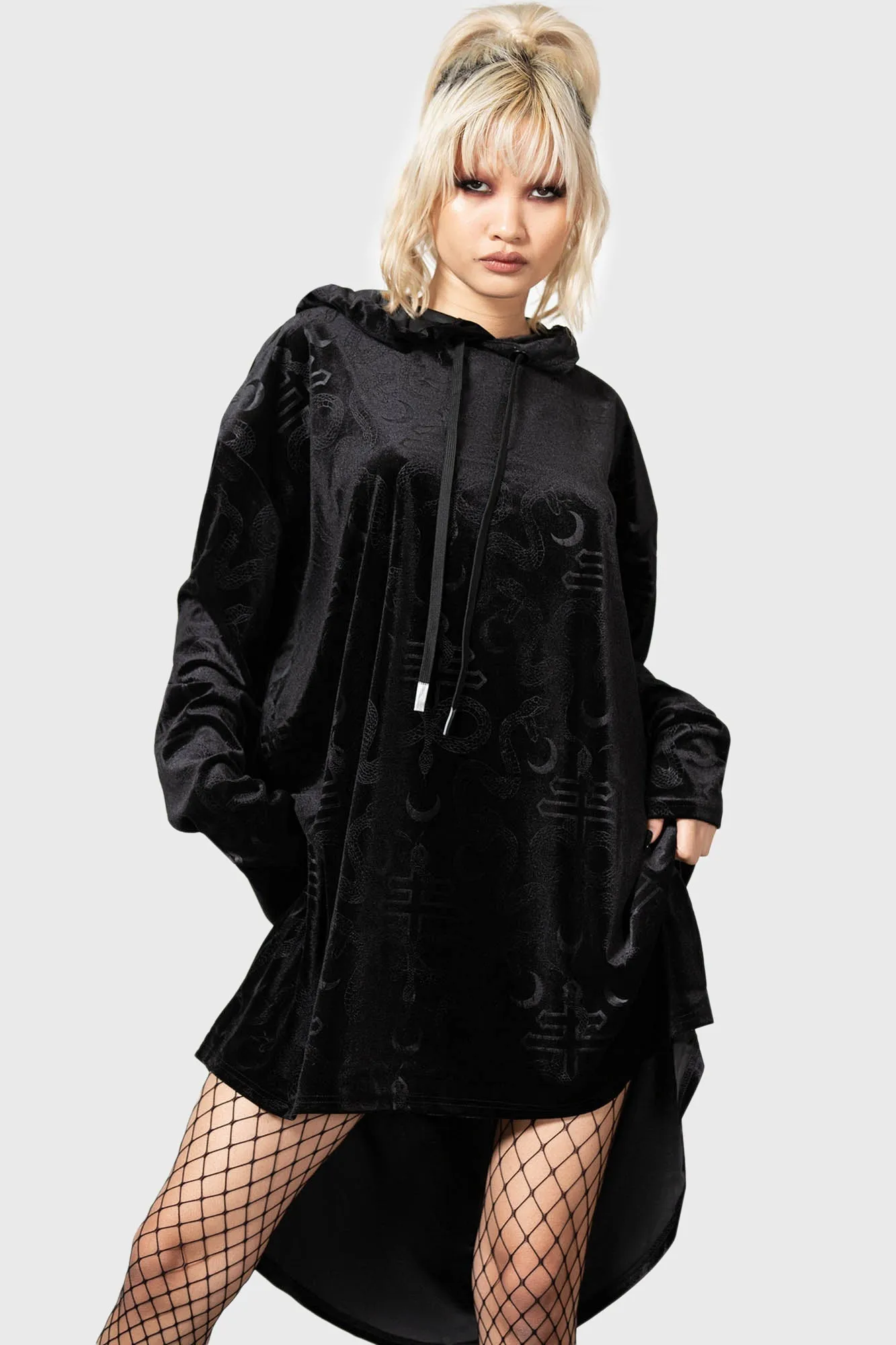 Wyvern Hoodie sold by Killstar product image thumbnail 3