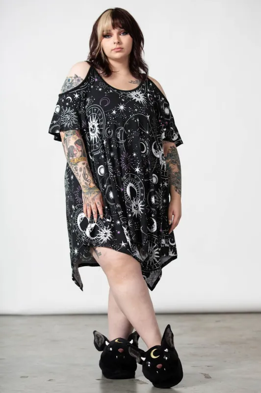 Zodiac Lounge Dress [PLUS] made by Killstar