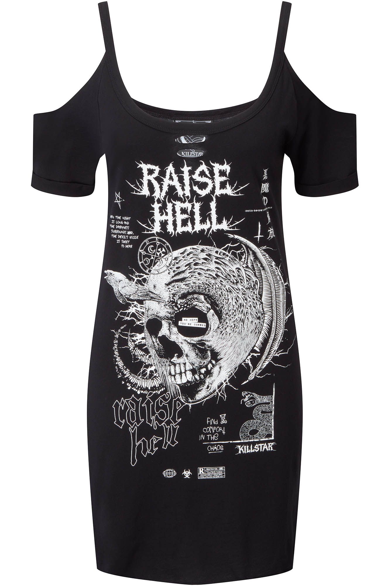 Raise Hell Distress Top Resurrect sold by Killstar product image thumbnail 2
