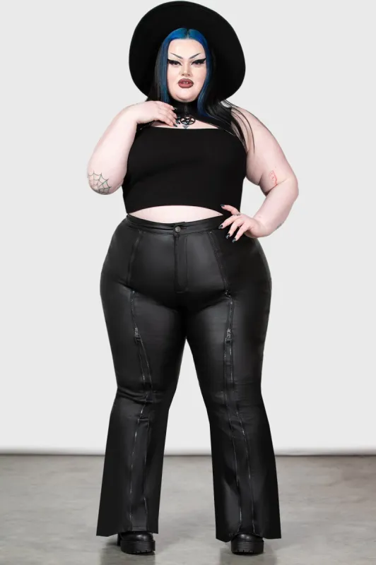 Maleficent's Mirage Trousers [PLUS] sold by Killstar