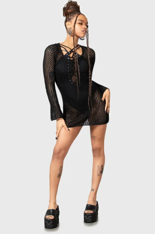 Eldritch Seas Knit Dress made by Killstar