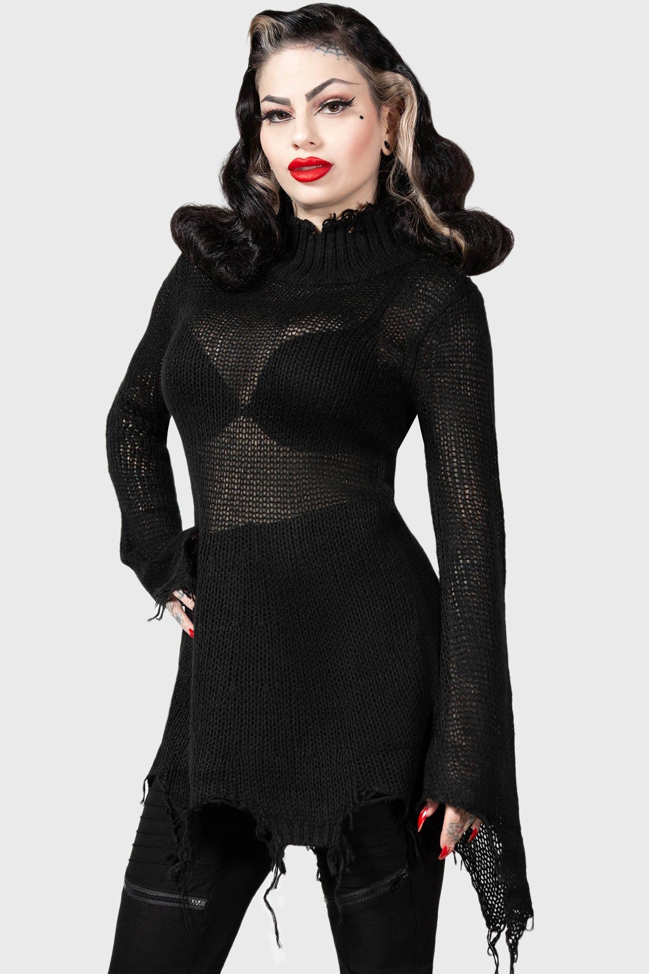 Faylinn Sweater sold by Killstar product image thumbnail 3