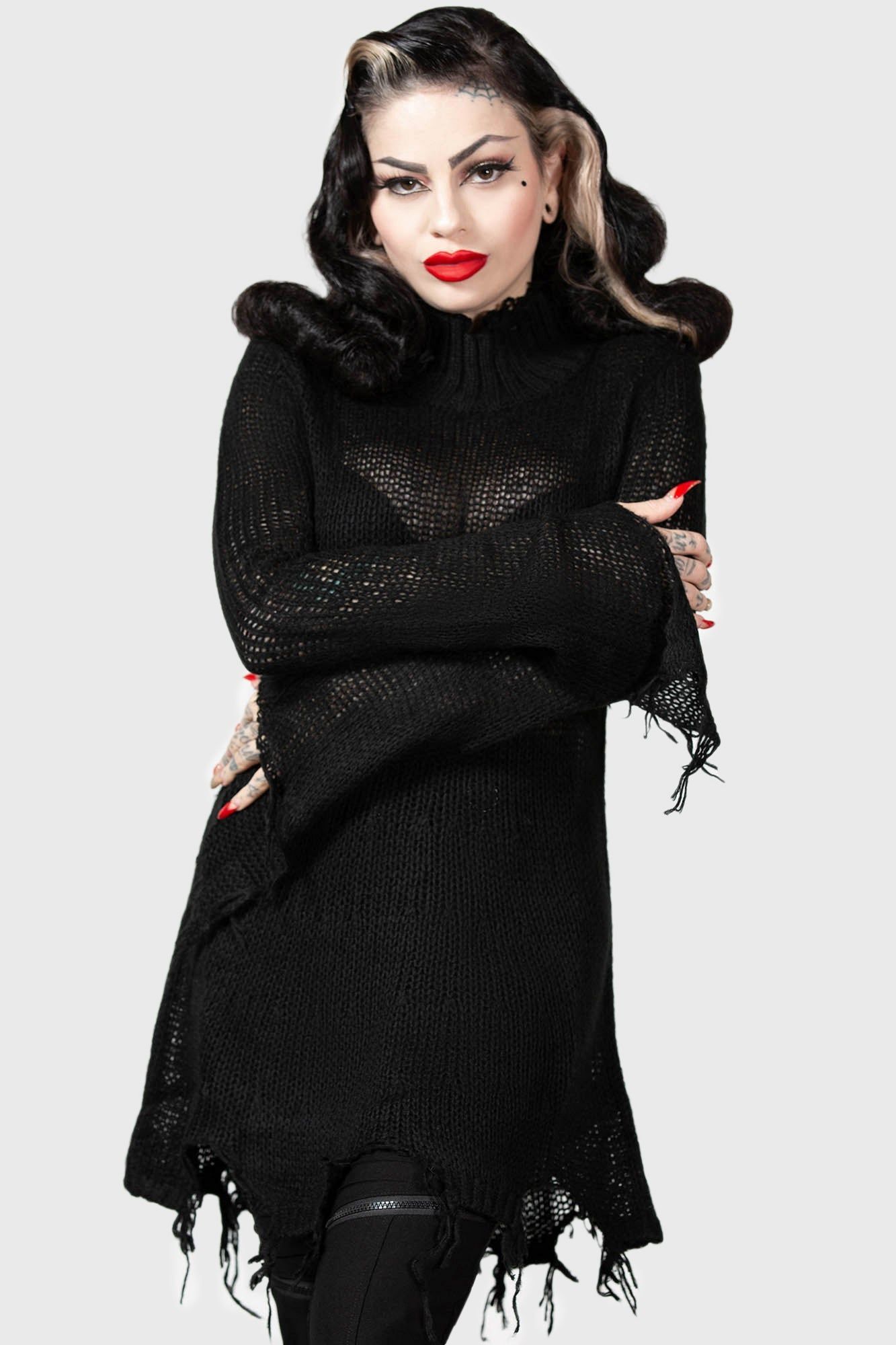 Faylinn Sweater sold by Killstar