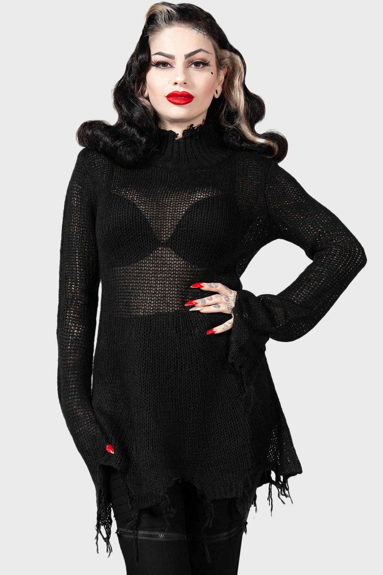 Faylinn Sweater sold by Killstar product image thumbnail 5