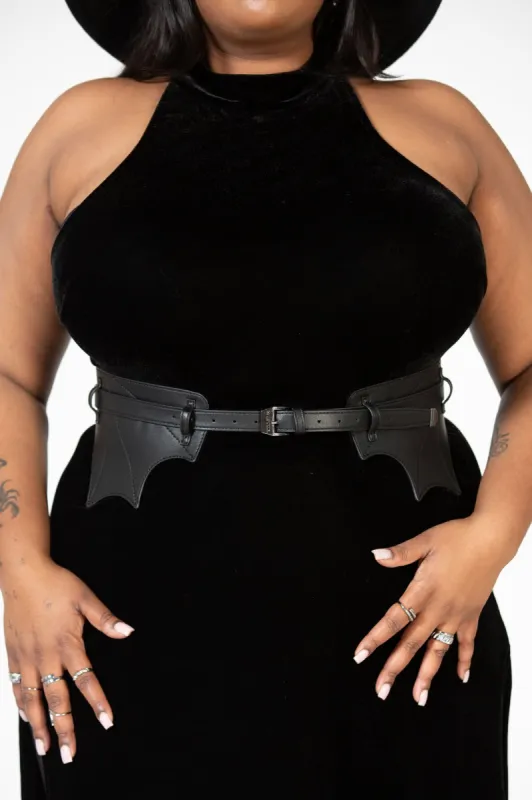 At First Bite Waist Belt [PLUS] sold by Killstar