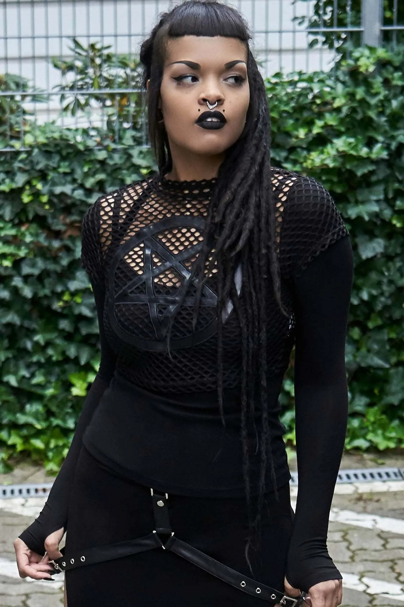 Apostasy Crop Top - Resurrect sold by Killstar