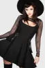 Krypt Keeper Mini Dress sold by Killstar
