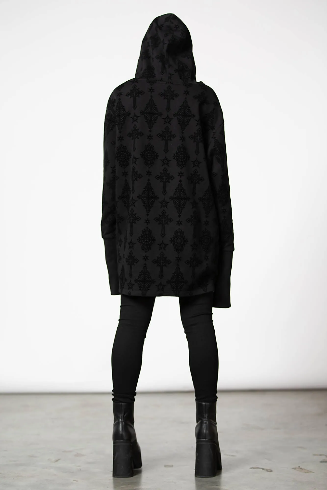 Atomas Pull-Over Hoodie sold by Killstar product image thumbnail 4