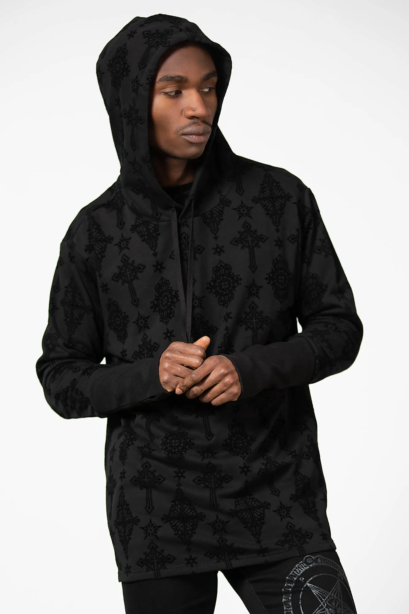 Atomas Pull-Over Hoodie sold by Killstar product image thumbnail 5