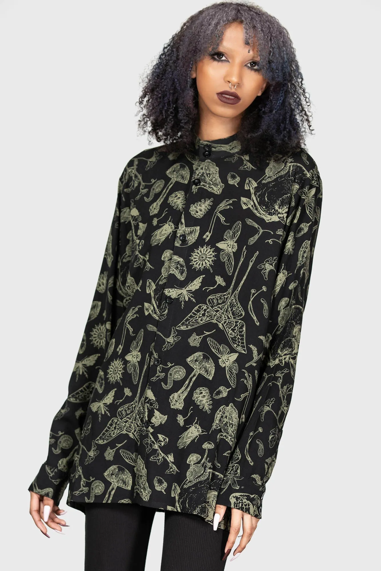 Odonata Shirt sold by Killstar product image thumbnail 5