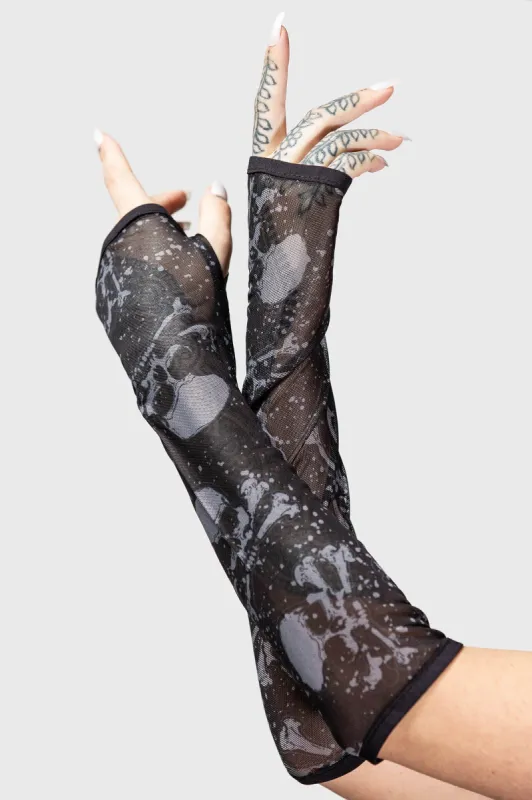 Big Top Fingerless Gloves sold by Killstar