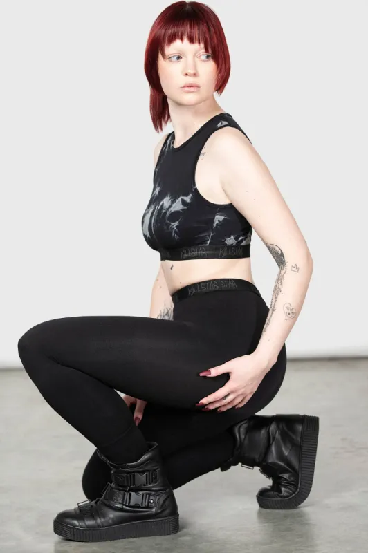 Vampyre Lunge Panelled Leggings sold by Killstar