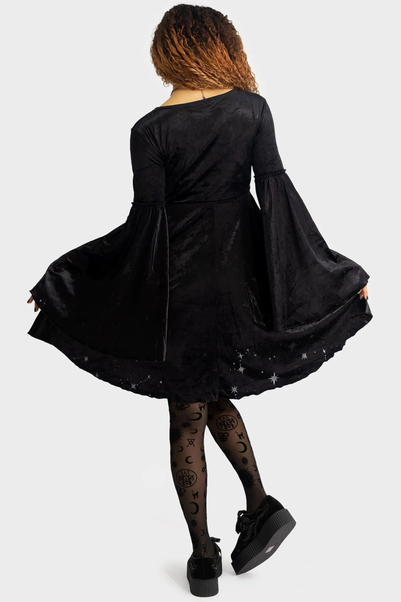 Coma Star Mini Dress sold by Killstar product image thumbnail 4