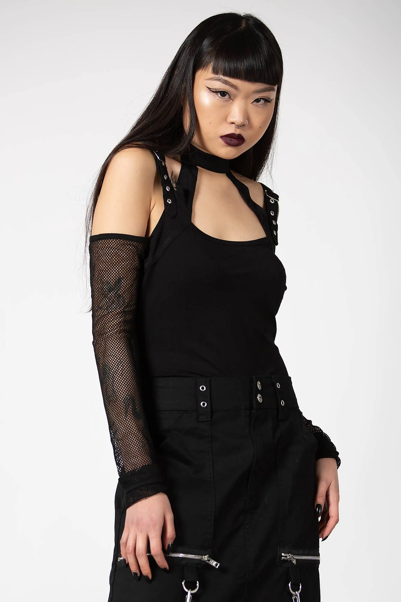 Ur Punk Long Sleeve Top - Resurrect sold by Killstar