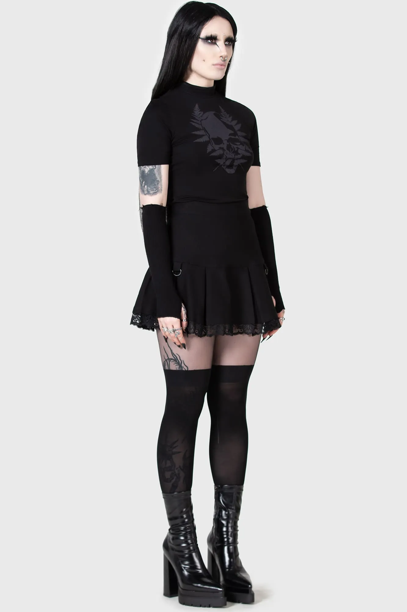 Callyopee Skirt sold by Killstar product image thumbnail 3