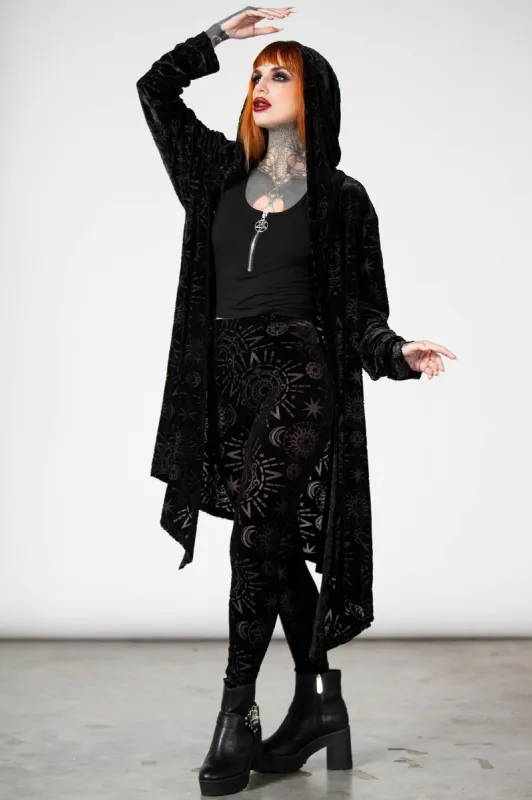 Brielle Burnout Leggings sold by Killstar