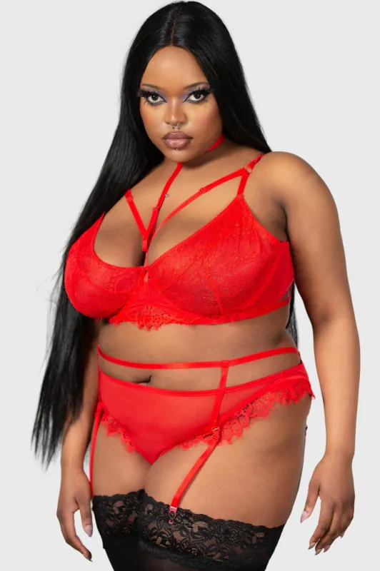 Bound Eloquence Panty [PLUS] sold by Killstar