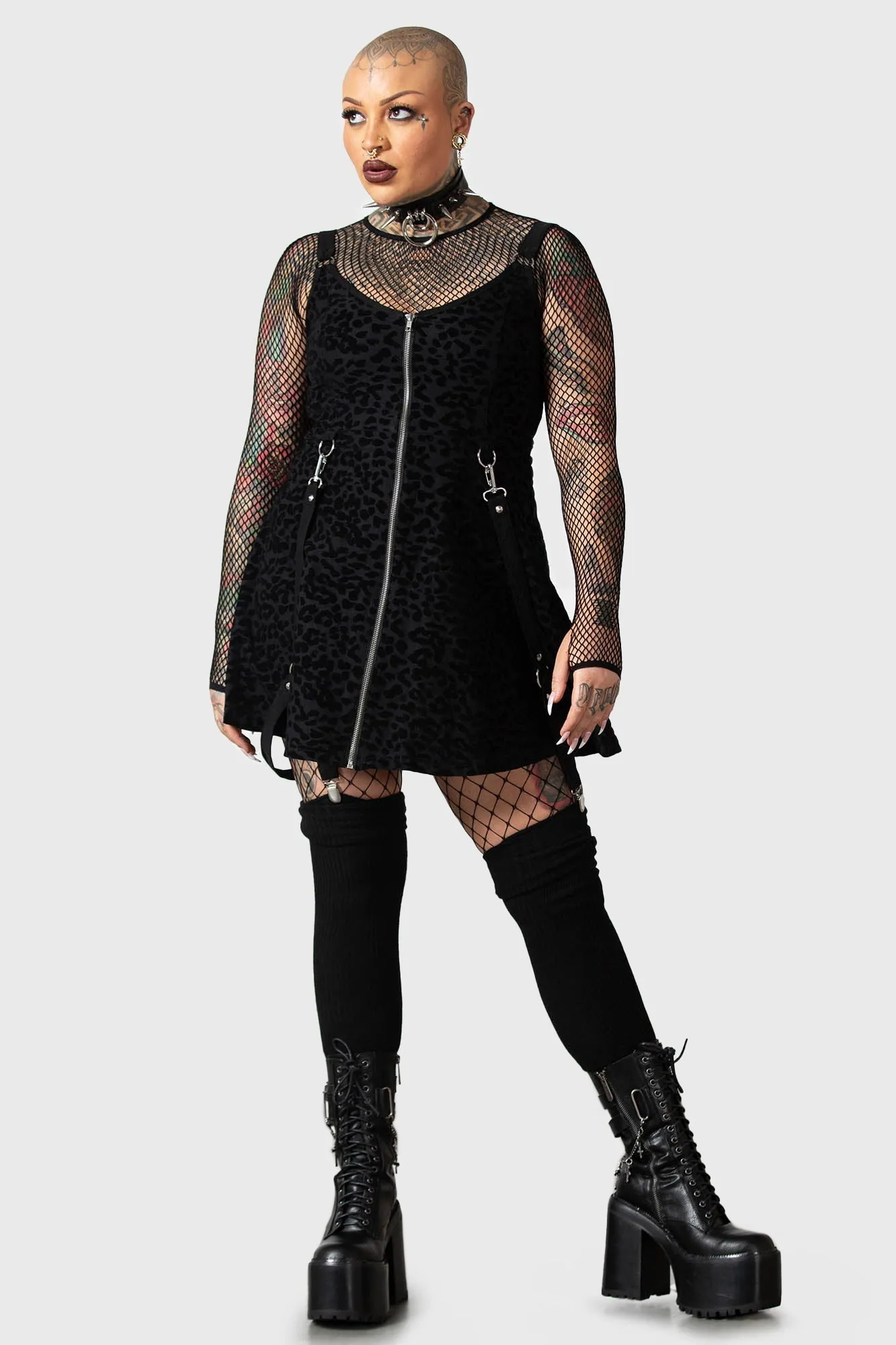 Feelin Purrty Skater Dress sold by Killstar
