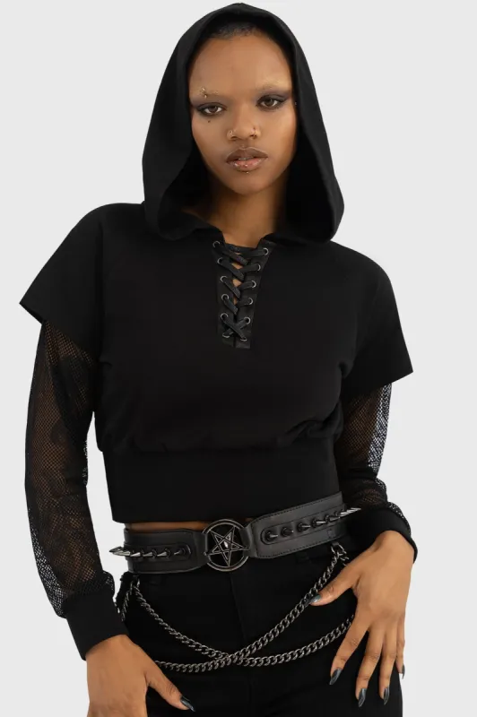 Smoldris Hoodie sold by Killstar