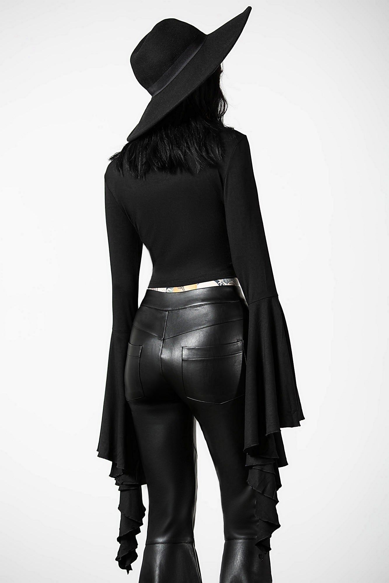 Elemental Eclipse Crop Top Resurrect sold by Killstar product image thumbnail 3