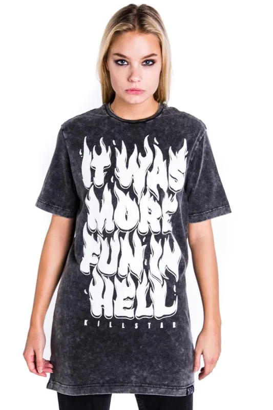 Hell T-Shirt [ENZYME] Resurrect sold by Killstar