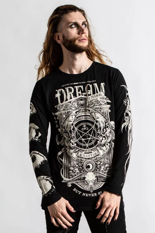 Insomnia Long Sleeve Top sold by Killstar