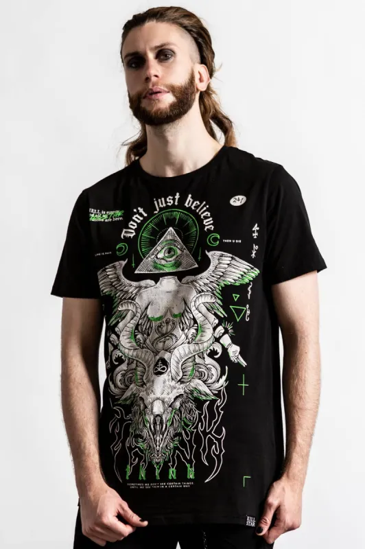 Illuminated T-Shirt sold by Killstar