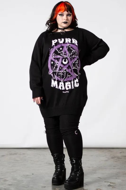 Purr Magic Knit Sweater [PLUS] made by Killstar