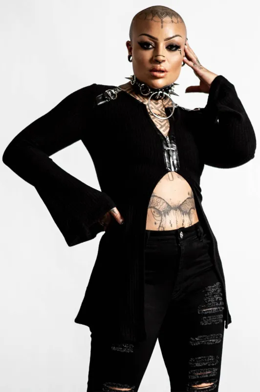 Scorpia Long Sleeve Top sold by Killstar