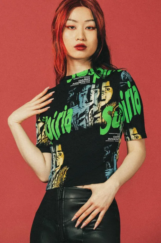 Suspiria Poster Short Sleeve Top made by Killstar