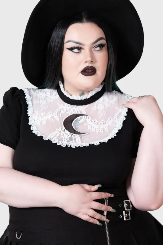 Wish Upon A Moon Top [PLUS] Resurrect sold by Killstar