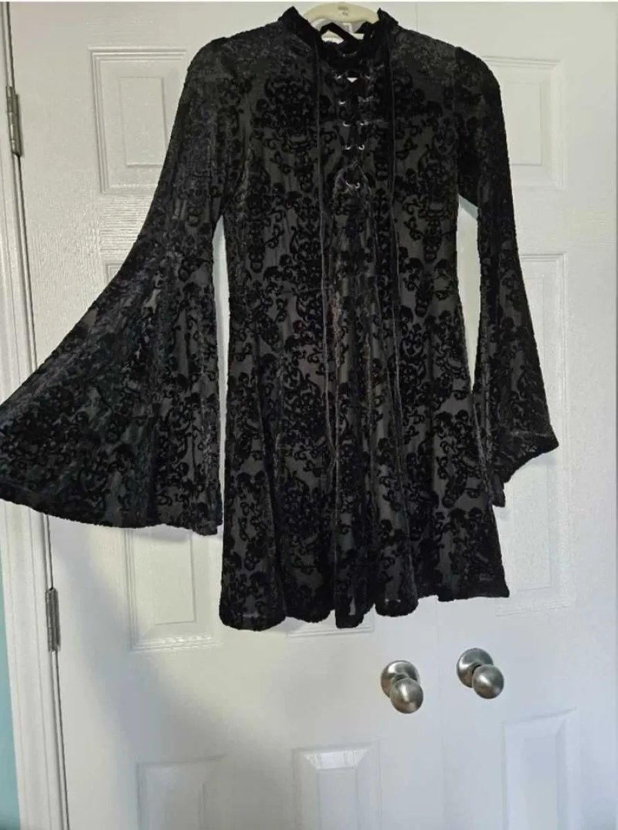 chinese dress ladies Killstar - Cybele Lace Black - Dress main image 0