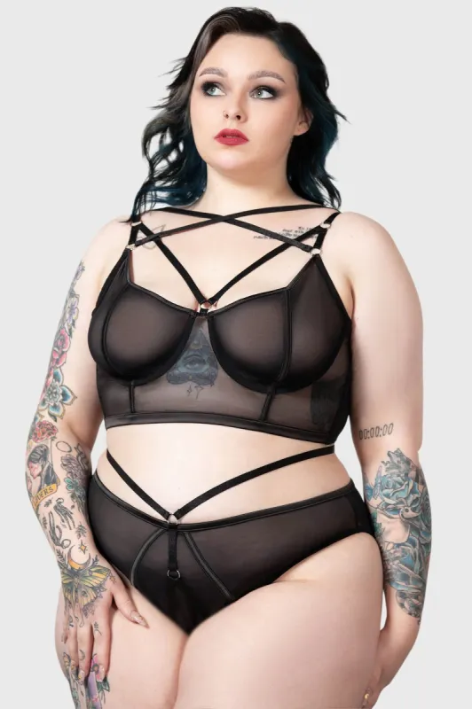 Dare2Luv Bra [PLUS] sold by Killstar