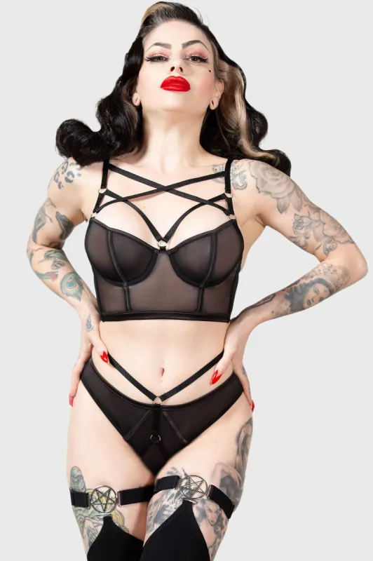 Dare2Luv Bra sold by Killstar