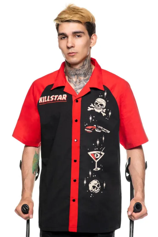 She Devil Bowling Shirt sold by Killstar