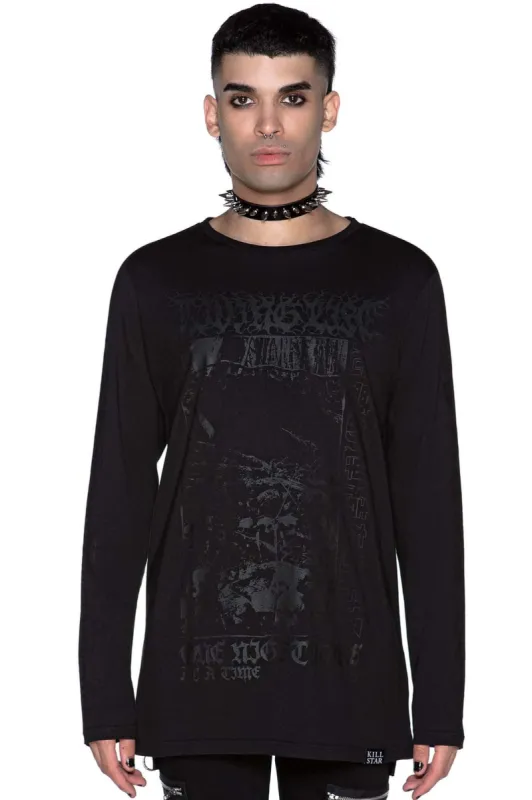 Nightmare Long Sleeve Top sold by Killstar