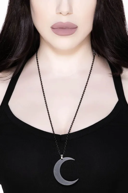 Moon Necklace [B] sold by Killstar