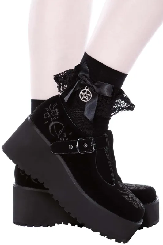 Luci-Fairy Mary Janes sold by Killstar