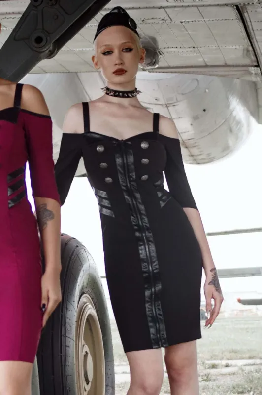 Miss Stardust Midi Dress [B] sold by Killstar