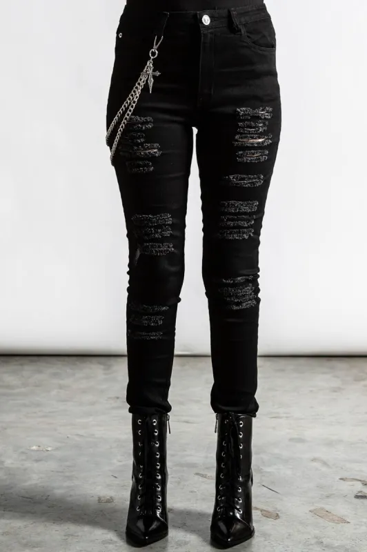 R.I.P. Slash Jeans Resurrect sold by Killstar