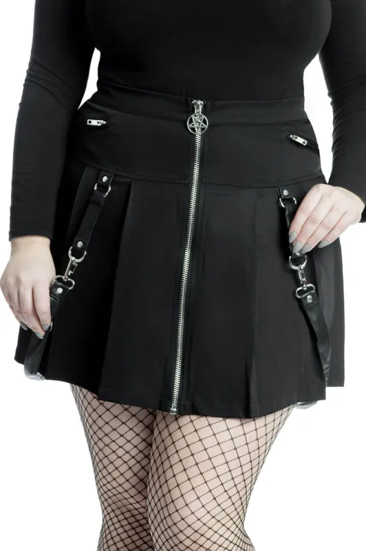 Blaire B*tch Mini Skirt [B] [PLUS] Resurrect sold by Killstar
